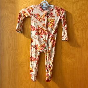 Pizza Print Kids One Piece. Size 3-6 mo
